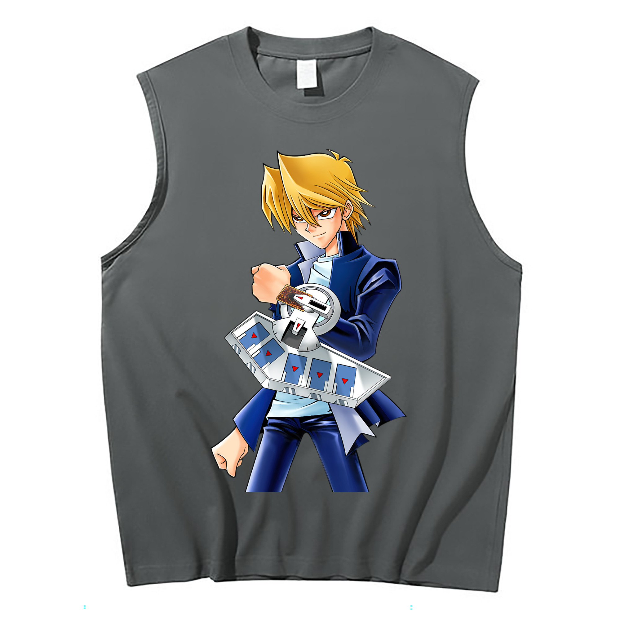 （画像用） 遊☆戯☆王 Yu-Gi-Oh! コットン100％タンクトップ（フロントプリント）